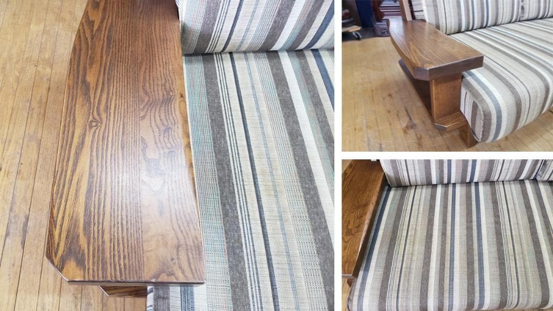 マレー　葉山家具　極　WAZA　2.5人掛け　ファブリックソファ