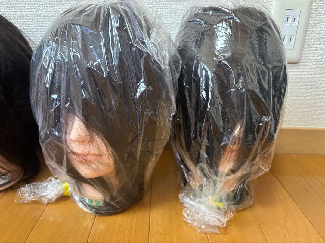 試験用、練習用ウィッグ