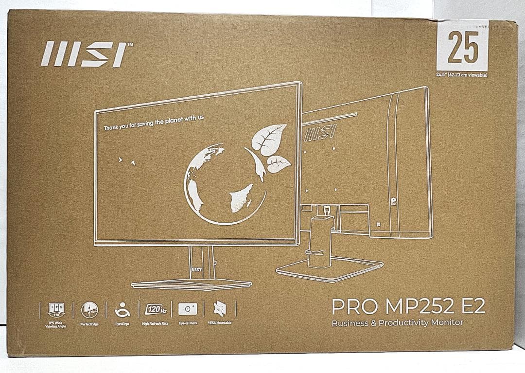MSI（エムエスアイ) PRO MP252 E2 24.5型 PCモニター