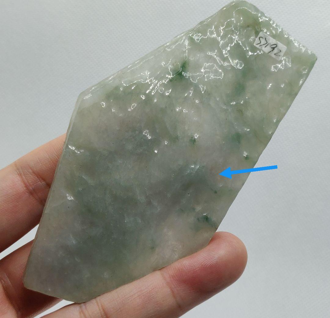 【貴重】氷翡翠の板ルース(69ｇ)