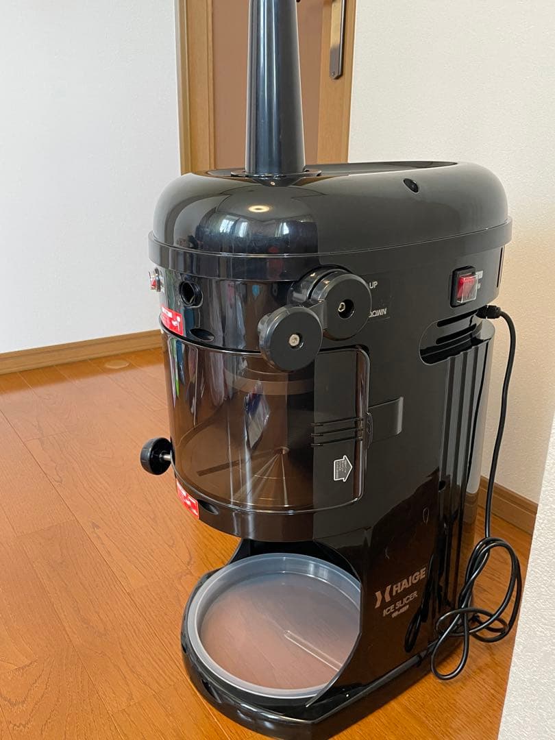 ハイガー かき氷機 WF-A299 ブラック