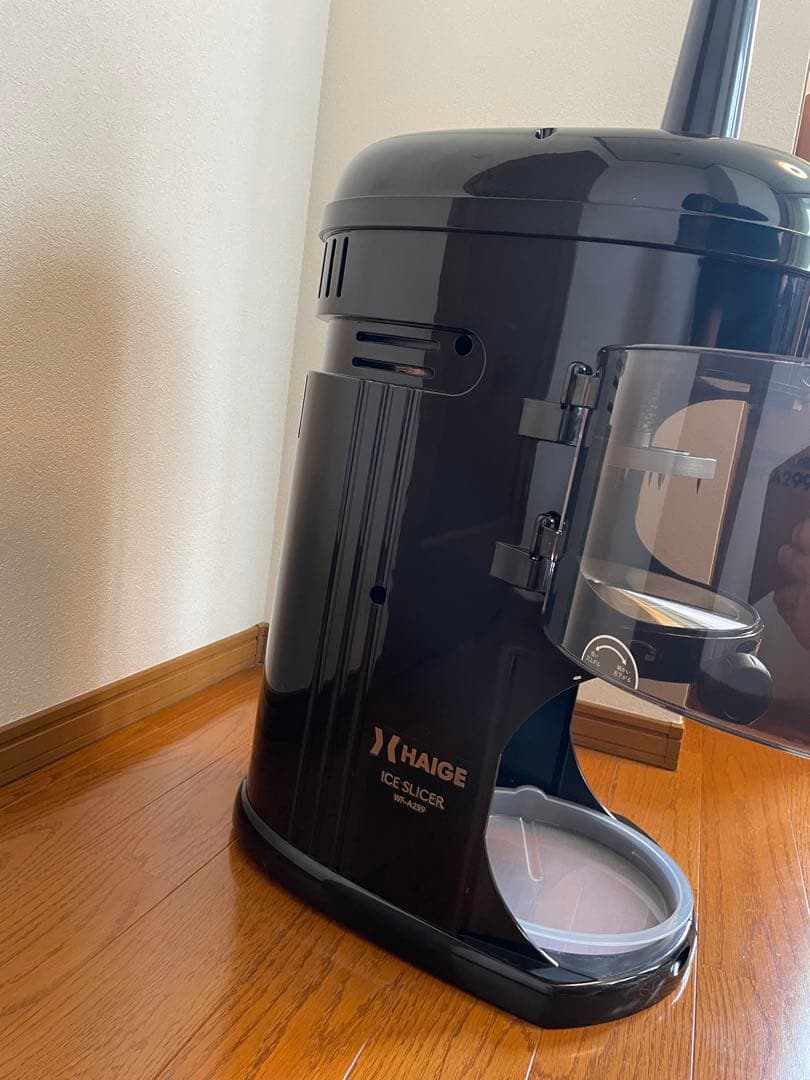 ハイガー かき氷機 WF-A299 ブラック