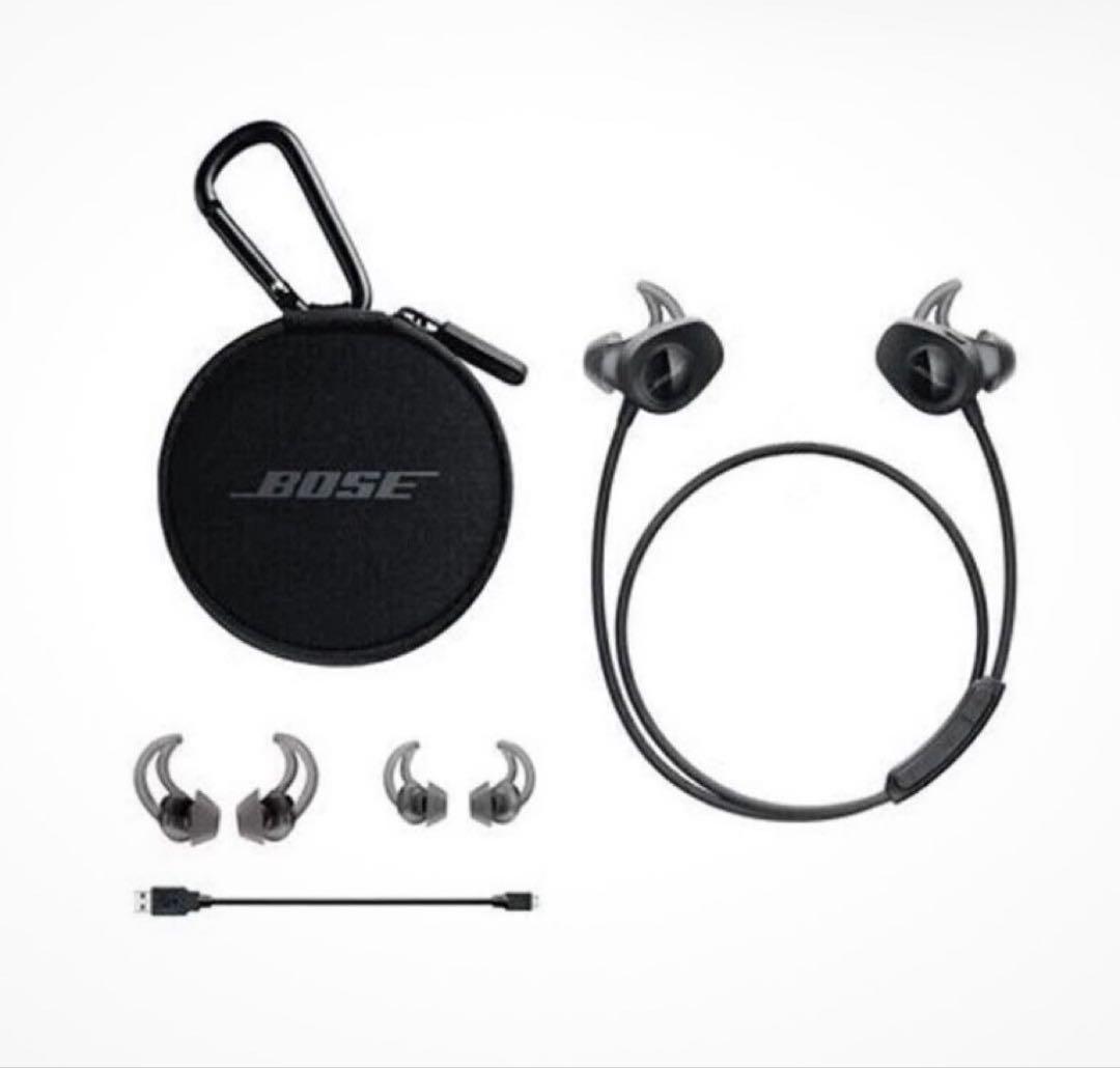 【新古】Bose SoundSport Bluetoothワイヤレスイヤホン箱無