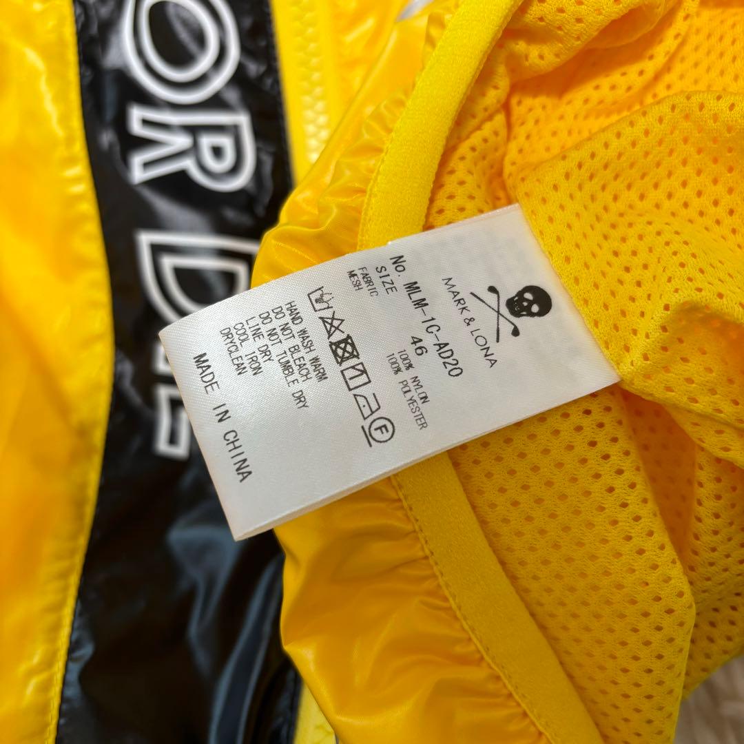 新作 マークアンドロナ ブルゾン ジップ フード 防風 golf or die