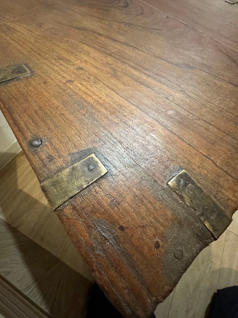 オールドメゾン　OLD MAISON 古いトランク　木箱　コファー　ヴィンテージ