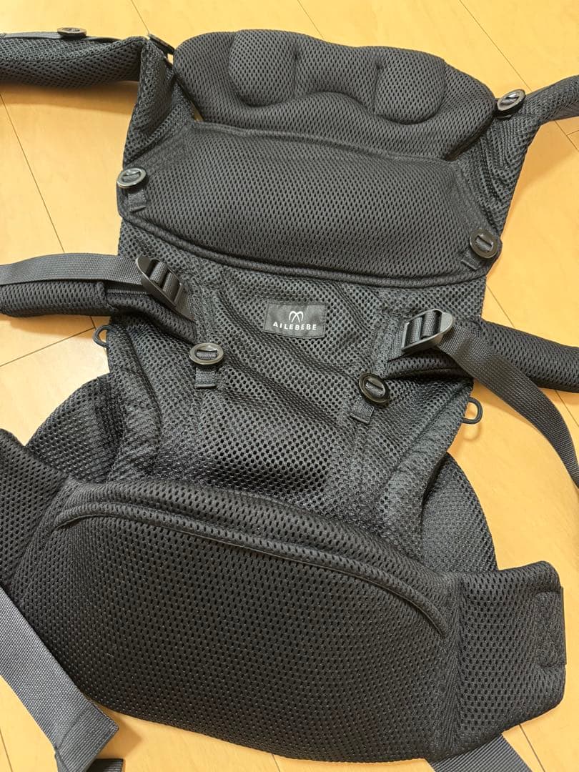 美品！エールべべ メッシュ 多機能抱っこひも