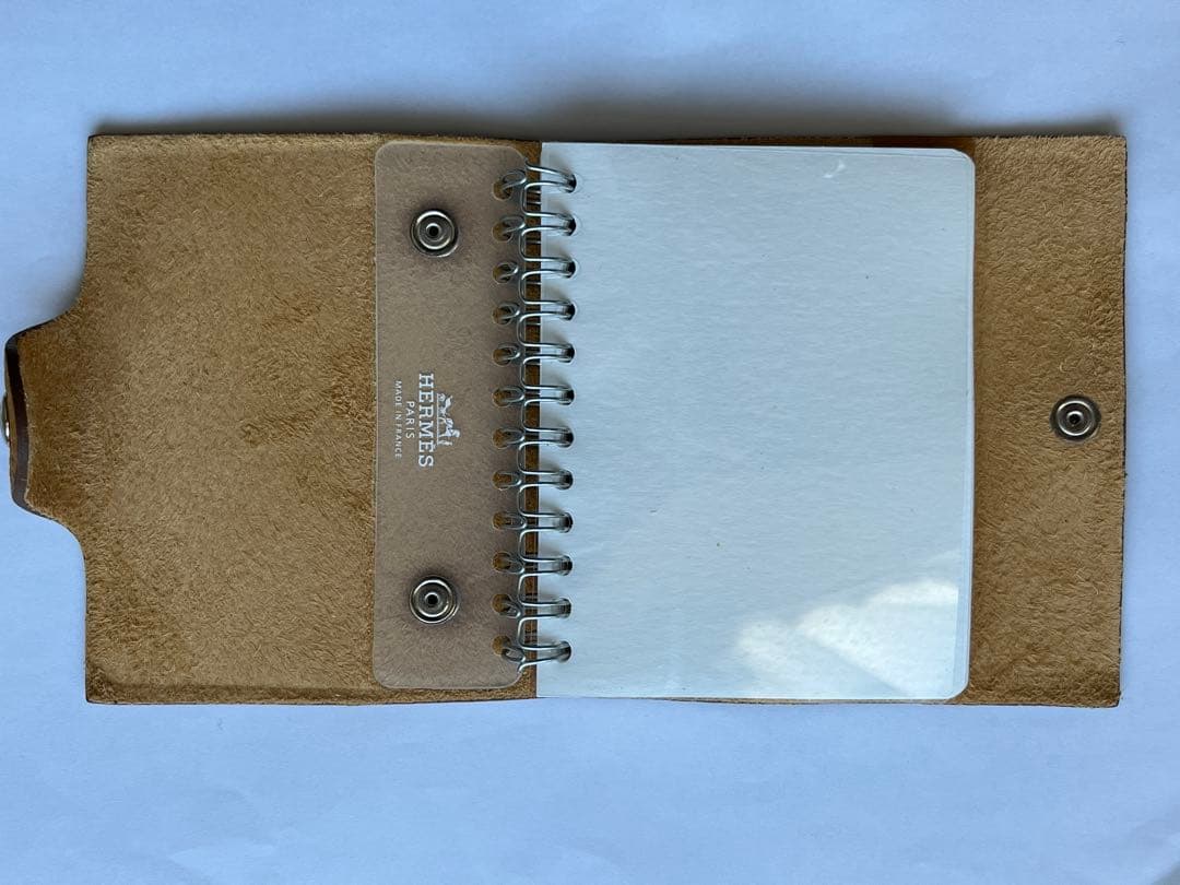 エルメスHERMES ユリスミニトゴ メモ帳 リフィル付き