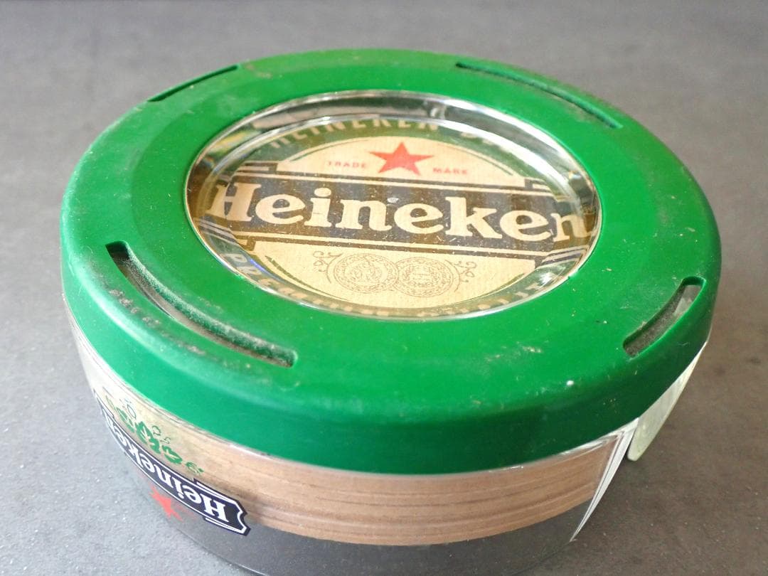 ☆珍品レア品☆Heineken ハイネケン ビンテージ大判トレイ&コースター