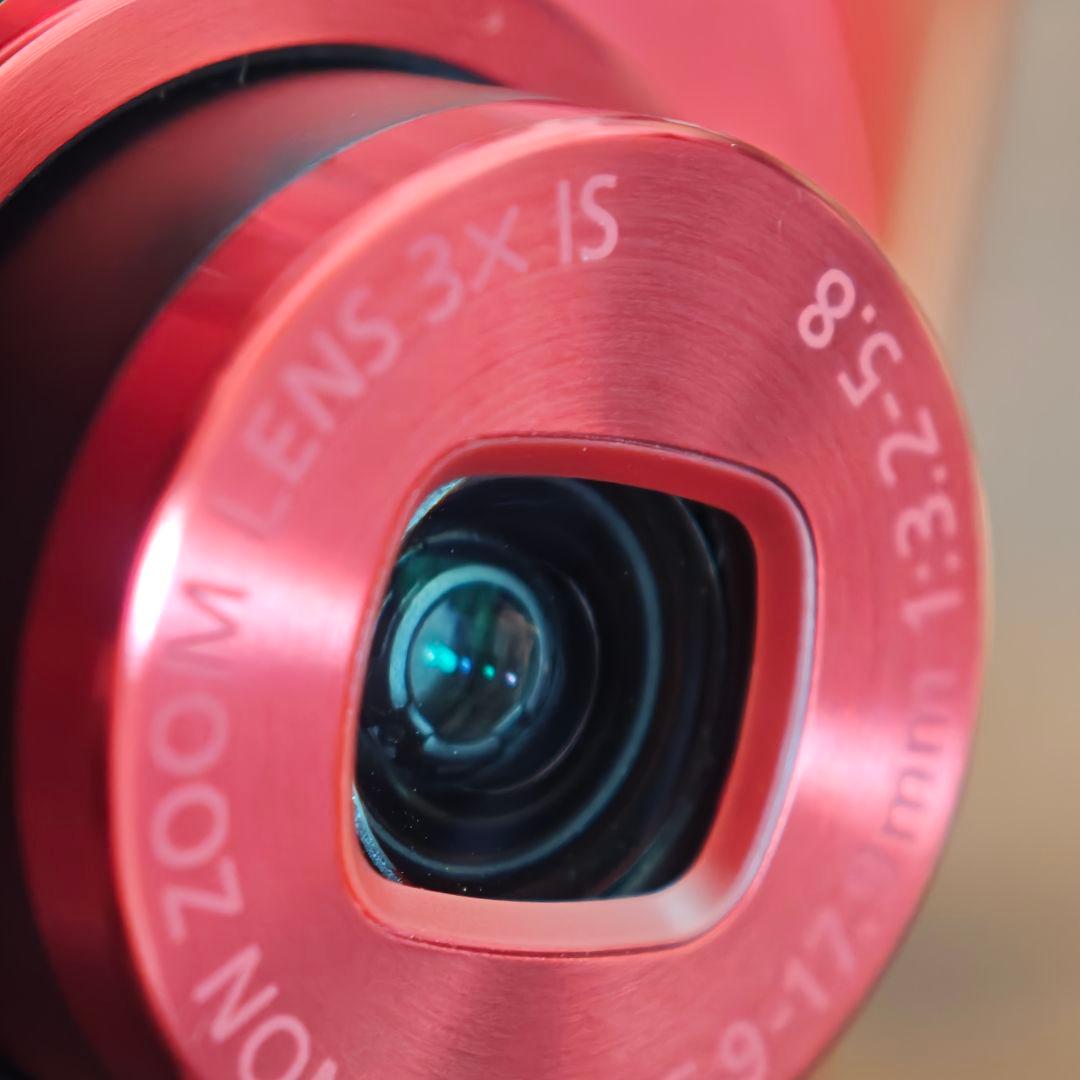 極美品 IXY DIGITAL 210 IS レッド オールドコンデジ