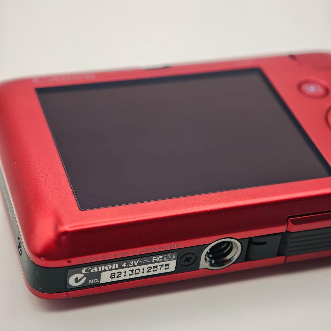 極美品 IXY DIGITAL 210 IS レッド オールドコンデジ