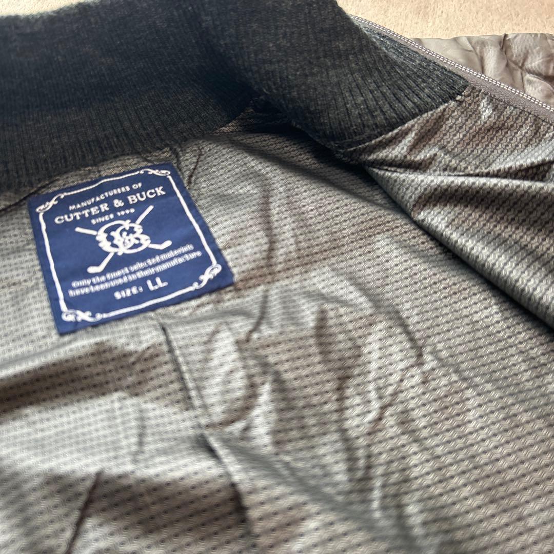 新品タグ付【CUTTER&BUCK】カッターアンドバック　ゴルフ　ジップセーター