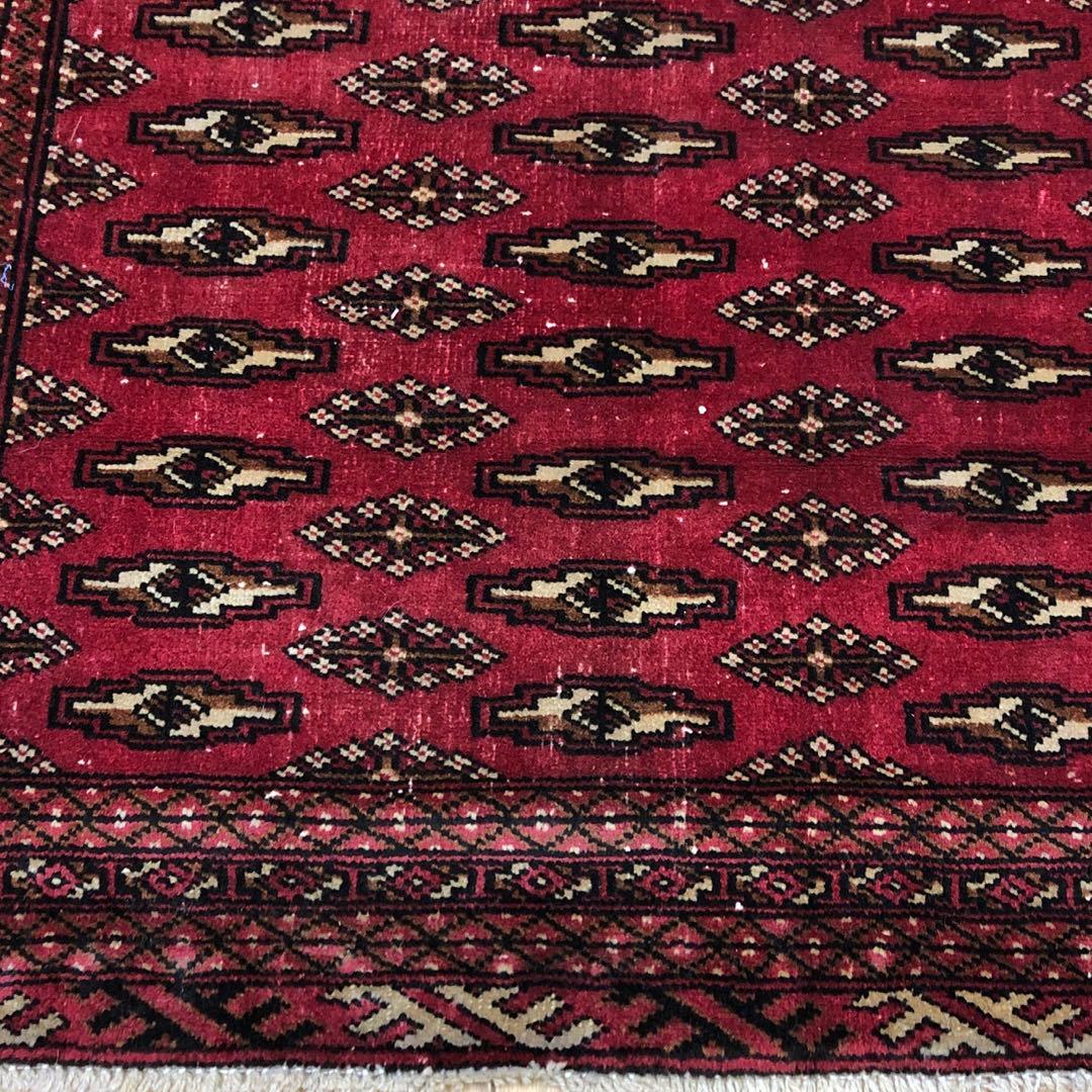 ペルシャ絨毯 ヴィンテージラグ 145×103cm 手織り オールドpersia