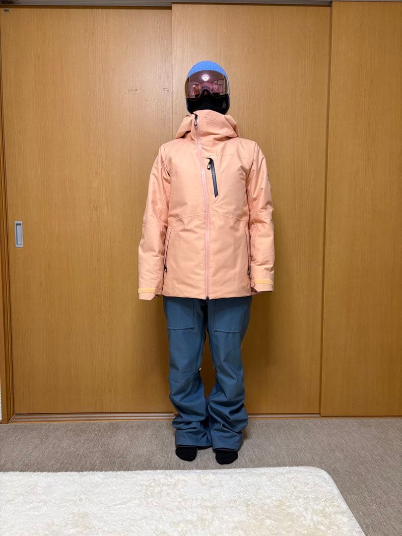 BURTON LIVINGLINING スノーボードウェア Mサイズ ブルー