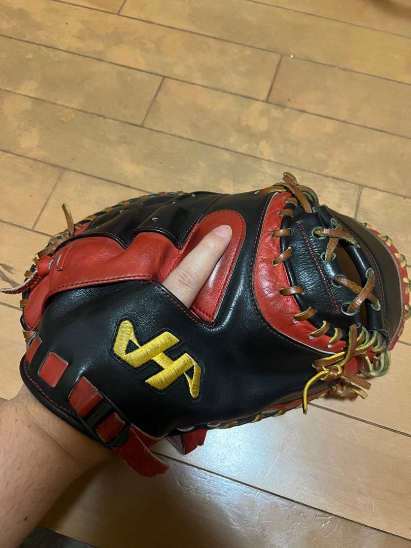 【即戦力】ハタケヤマ　軟式キャッチャーミット　甲斐拓也モデル