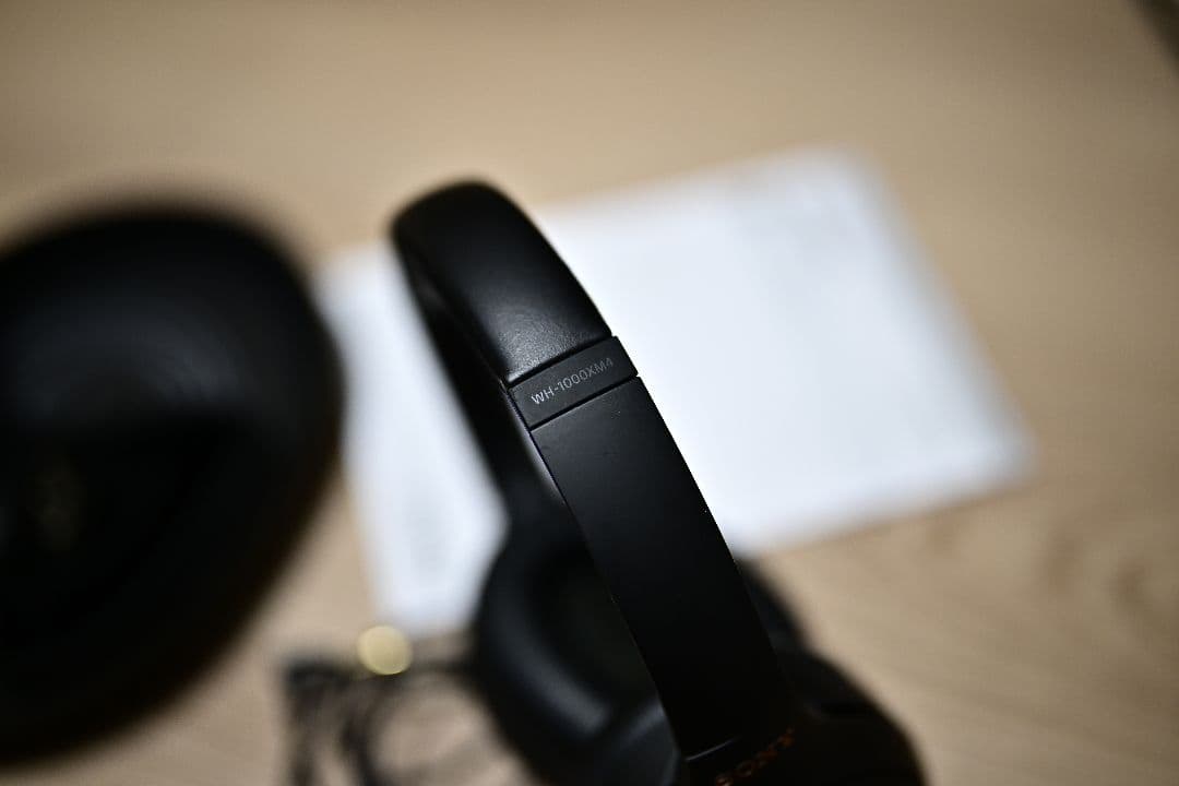 SONY WH-1000XM4 ワイヤレスヘッドセット ブラック