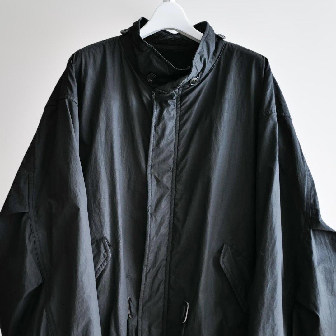 COMOLI 25AW コットンナイロン ミリタリーフーデッドコート SIze1