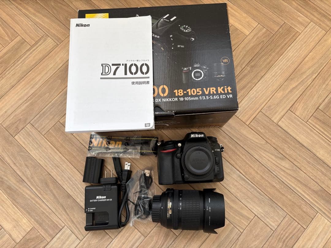 NikonD7100 レンズキット元箱付き