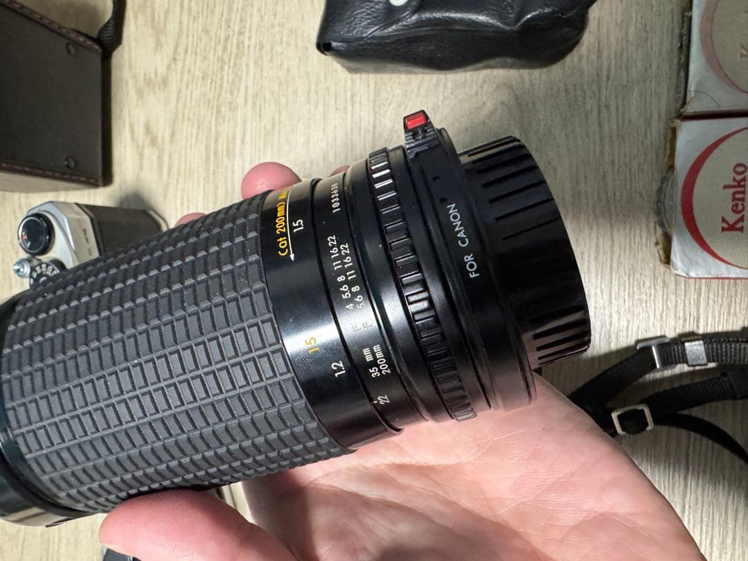 フィルムカメラ　Canon キヤノン AE-1 Pentax spotmatic