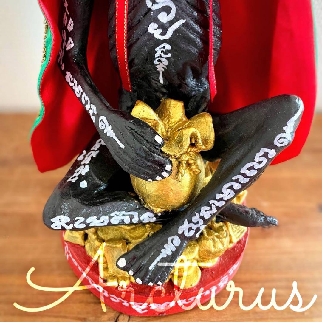 金運と幸運を呼び込む特別なクマーントーン黒　アジャンパームルン先生オーダーメイド