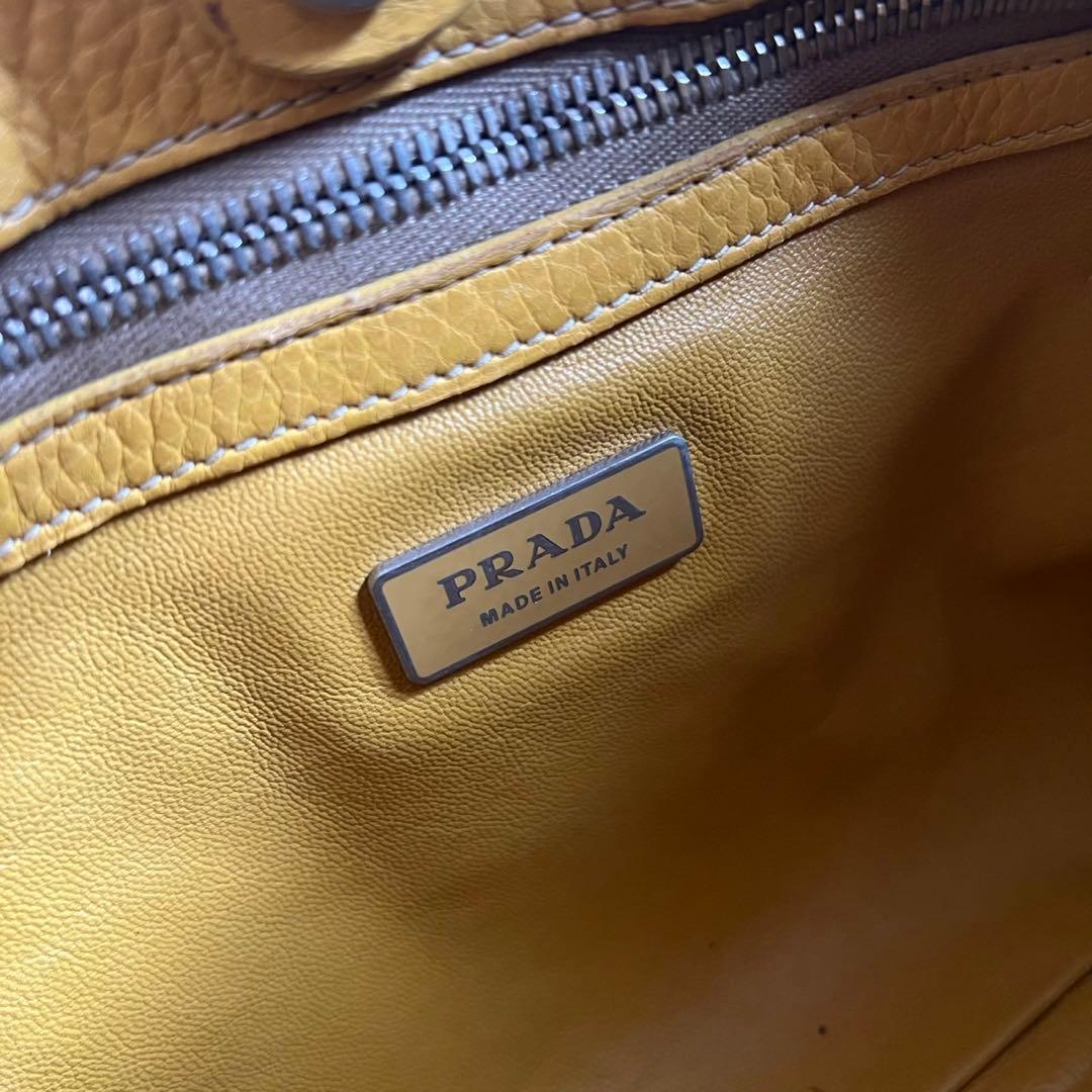 バッグ PRADA VITELLO DIANO WOVEN SHOULDER BAG
