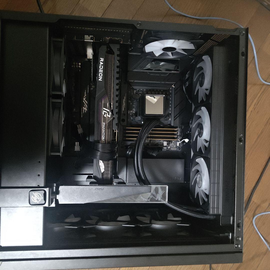 自作パソコン ほぼ未使用 メモリ64gb 5t r7 7700 rx7800xt