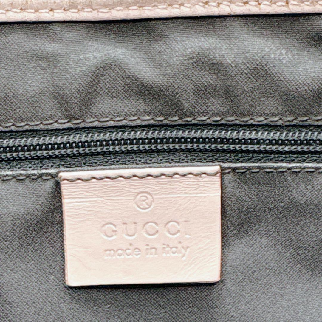 【希少】GUCCI ジャッキー GG セミショルダーバッグ ピンク 保存袋付き