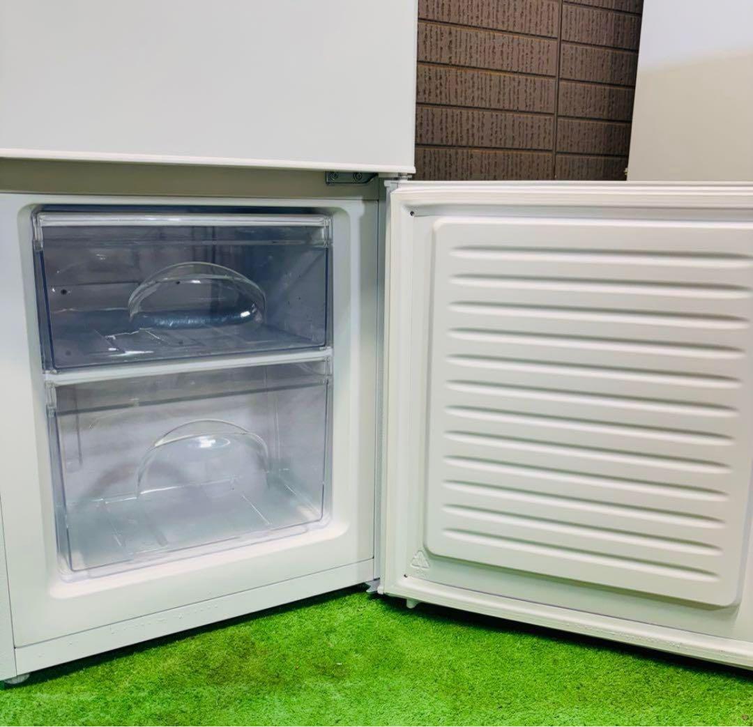 ニトリ 106L 2ドア冷凍冷蔵庫 Nグラシア ホワイト