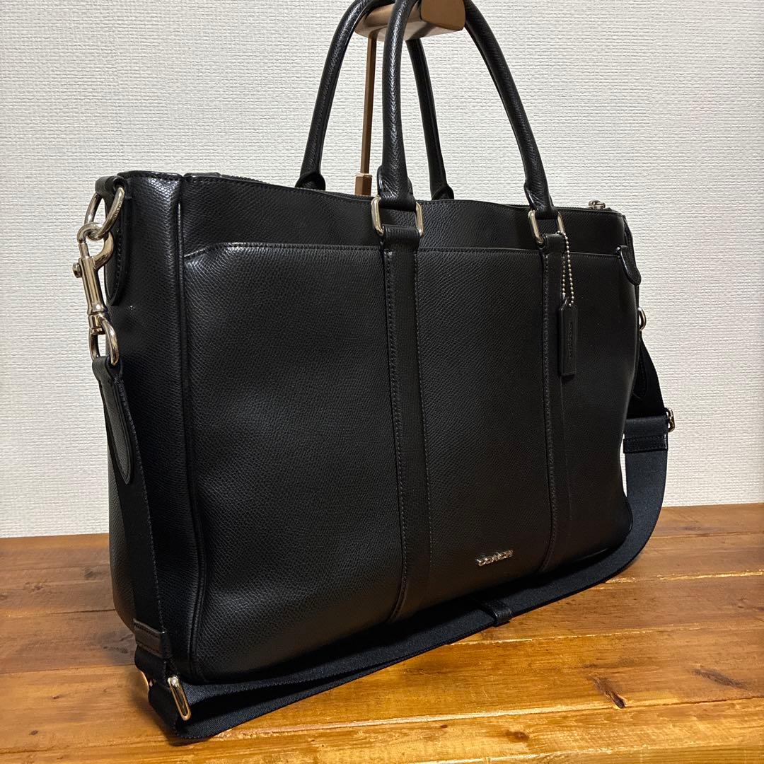 COACH 斜め掛け可　2WAY A4収納 コーチ　ビジネスバッグ