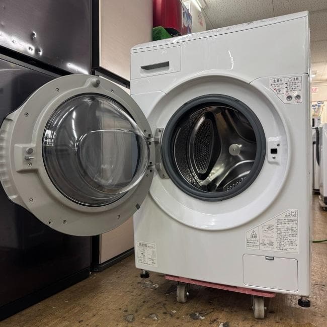 地域限定送料無料　美品 アイリスオーヤマ ドラム式洗濯乾燥機 CDK842