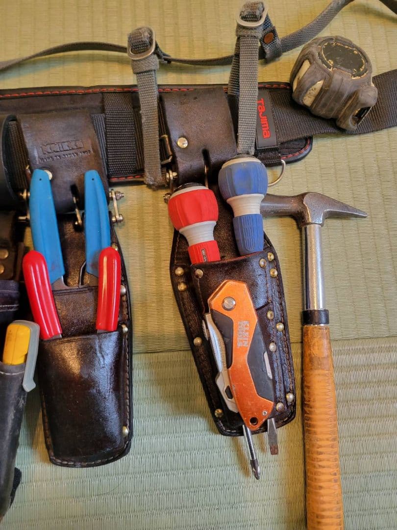 ニックス　knicks　腰道具　安全帯　 工具ホルダー　２