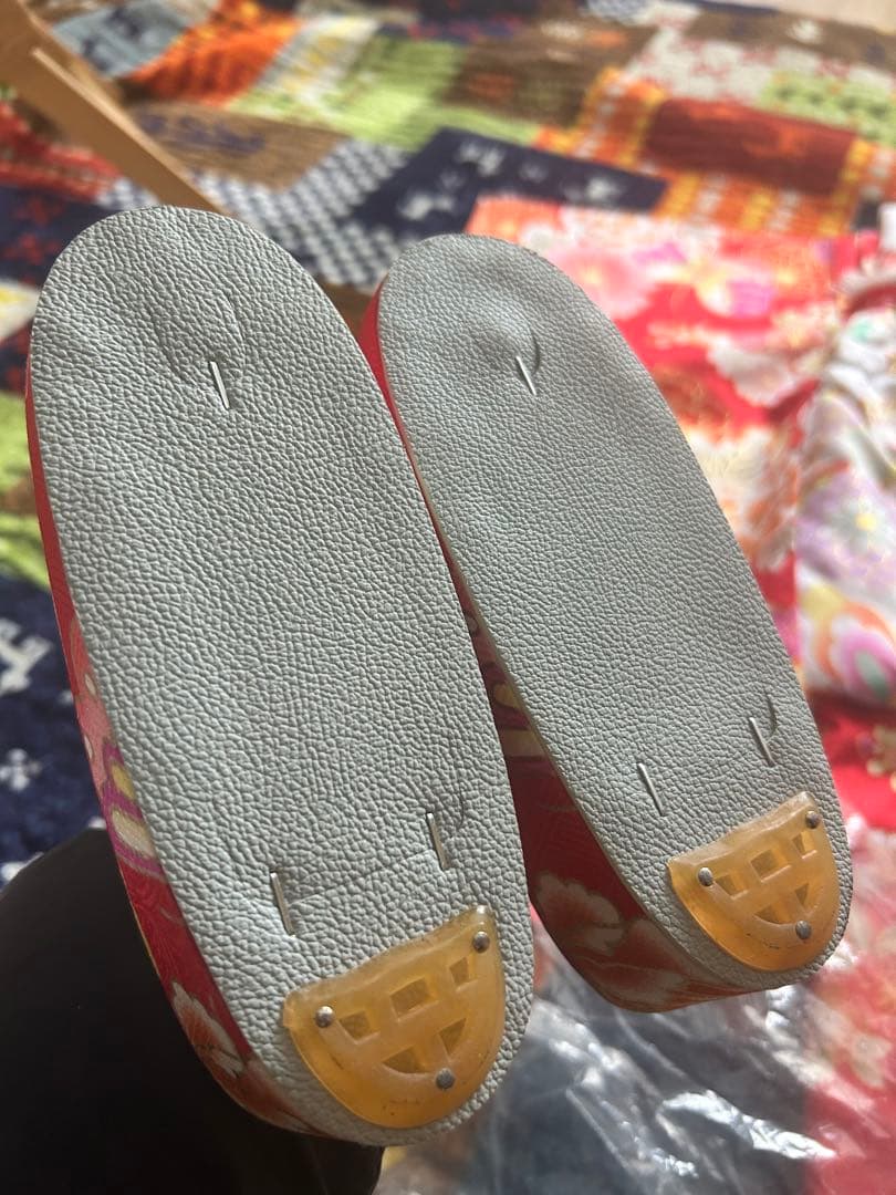 七五三 3歳用 着物フルセット 赤 ピンク 花柄