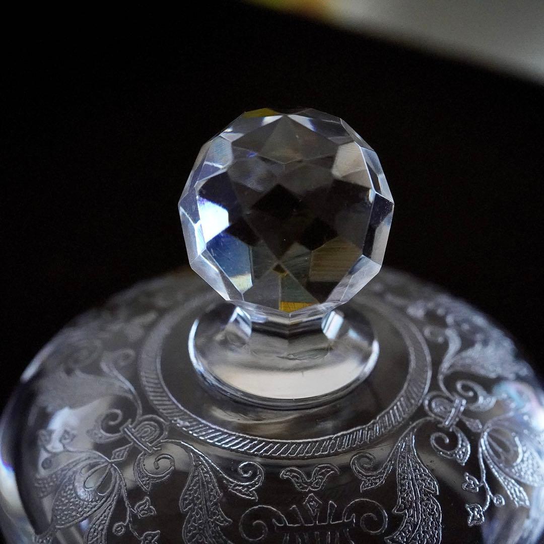 希少サイズ★オールドバカラBACCARAT★オステンド 小物入れ★ボンボニエール