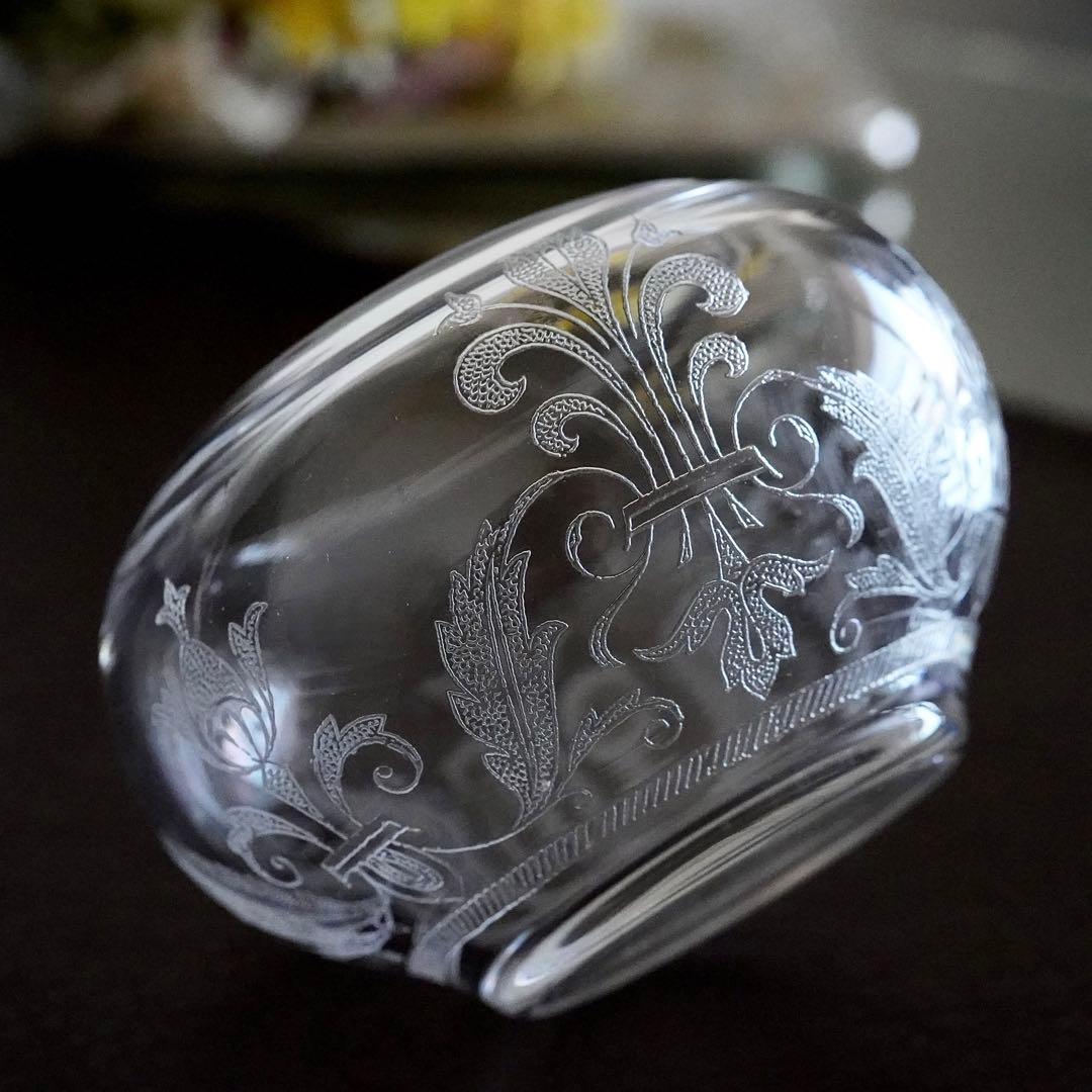 希少サイズ★オールドバカラBACCARAT★オステンド 小物入れ★ボンボニエール