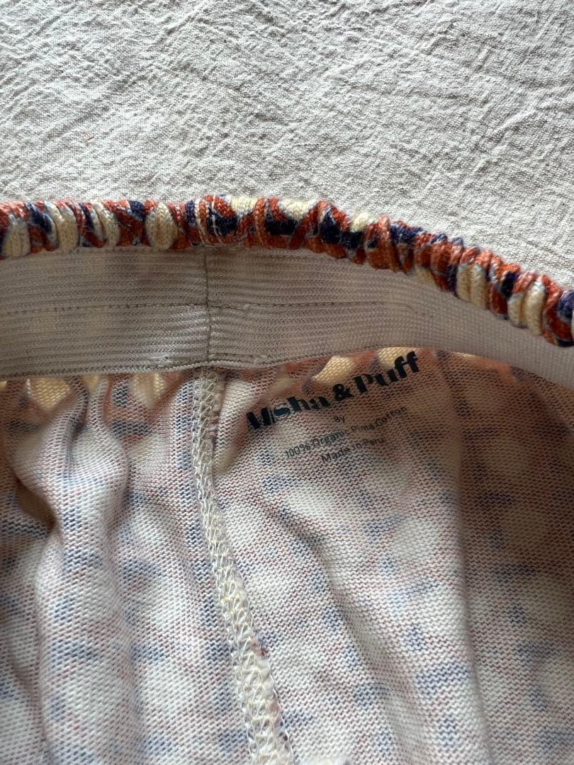 【Misha&Puff】 lattice camp pants 8y