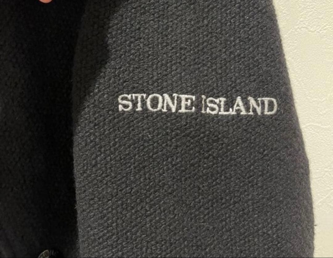 STONE  ブラック ハイネックセーター