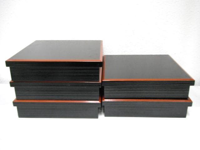 ※訳あり品 未使用 松花堂 弁当箱 5客 五客