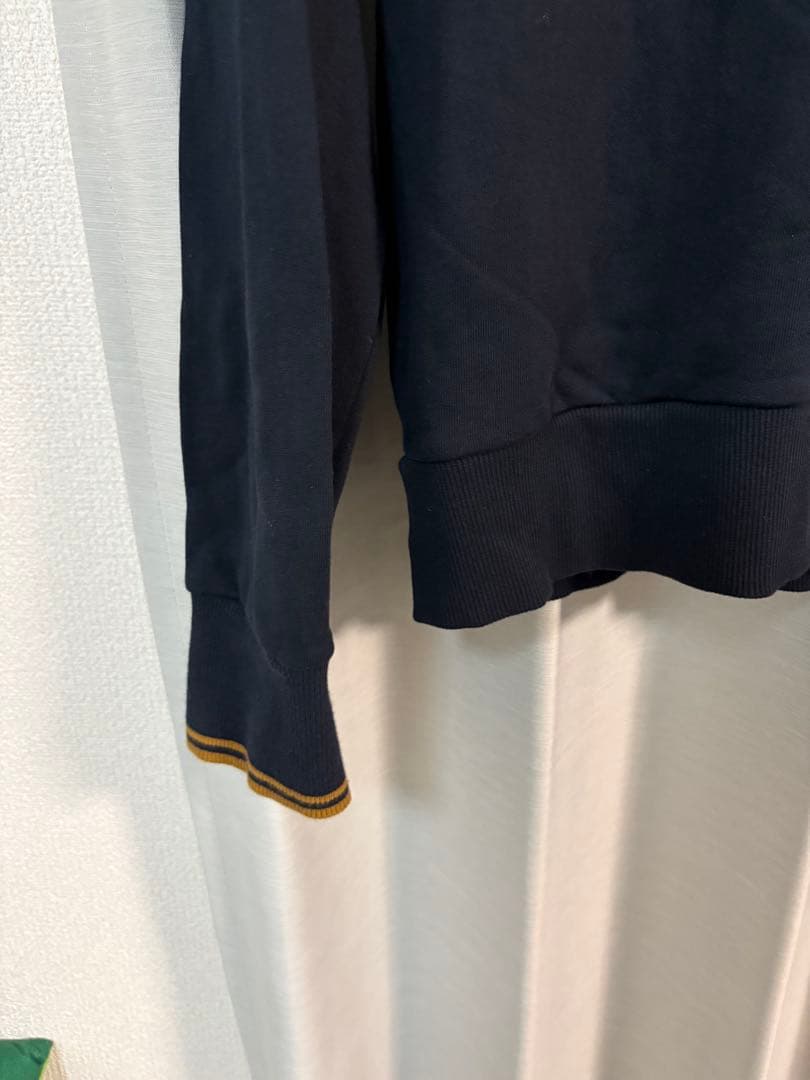 FRED PERRY フレッドペリー　 ハーフジップスウェット ネイビー