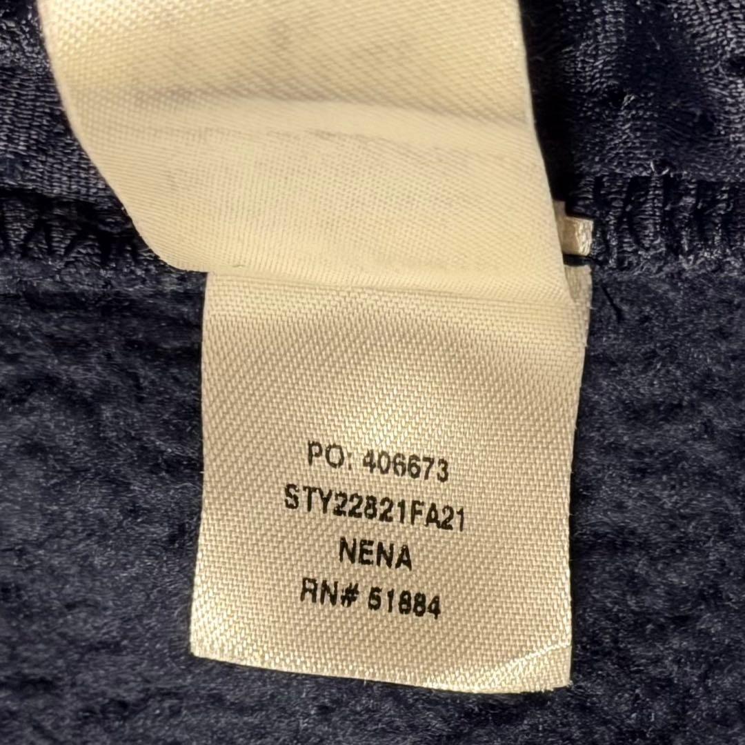 【パタゴニア】ボアフリースベスト　3XL ネイビー　ビックサイズ　21年製