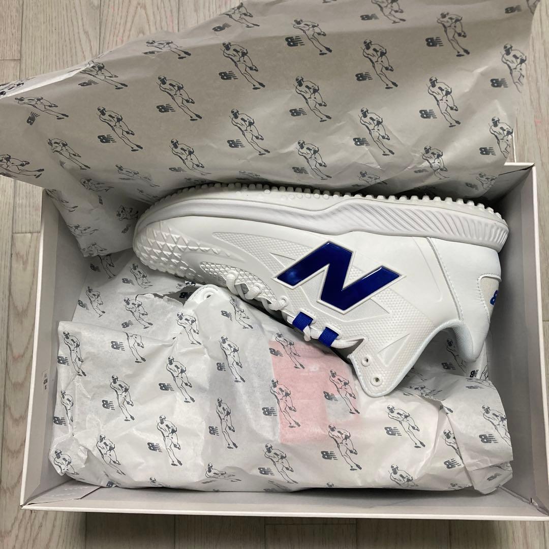 新品未使用New Balance S01 トレーニングシューズ ホワイト/ブルー