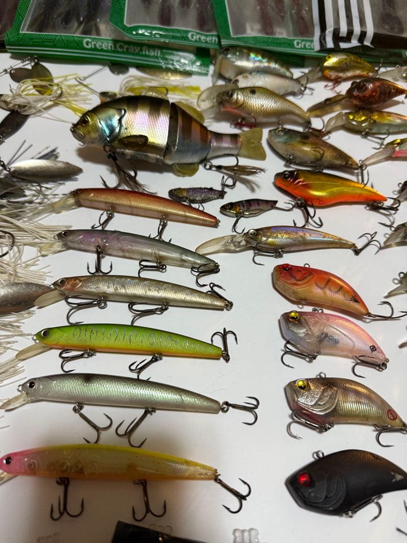 バス釣り　引退セット