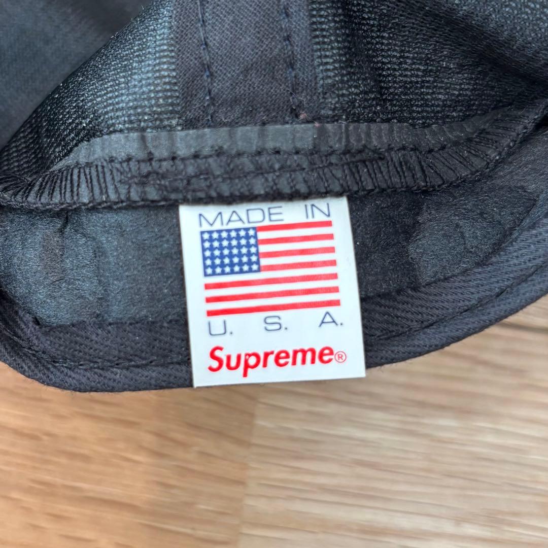 【希少色】Supreme Suede Classic Logo 6-Panel