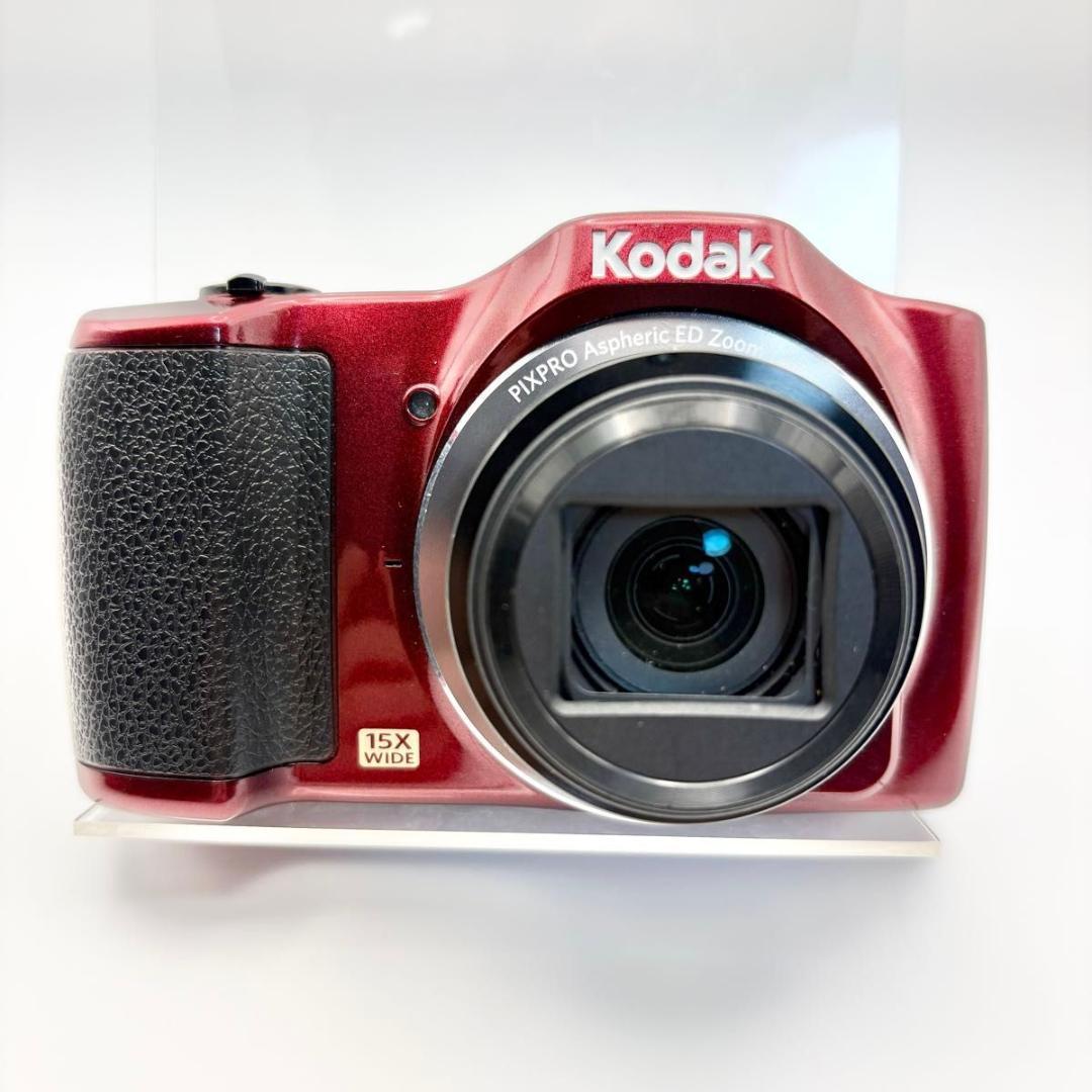 美品　Kodak コダック　PIXPRO fz152 レッド デジタルカメラ