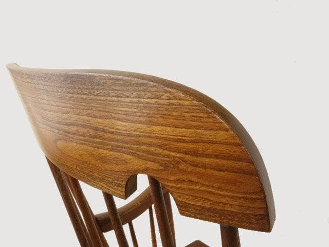 飛騨産業キツツキ　木製　ロッキングチェアー　再塗装済　ＵＳＥＤ