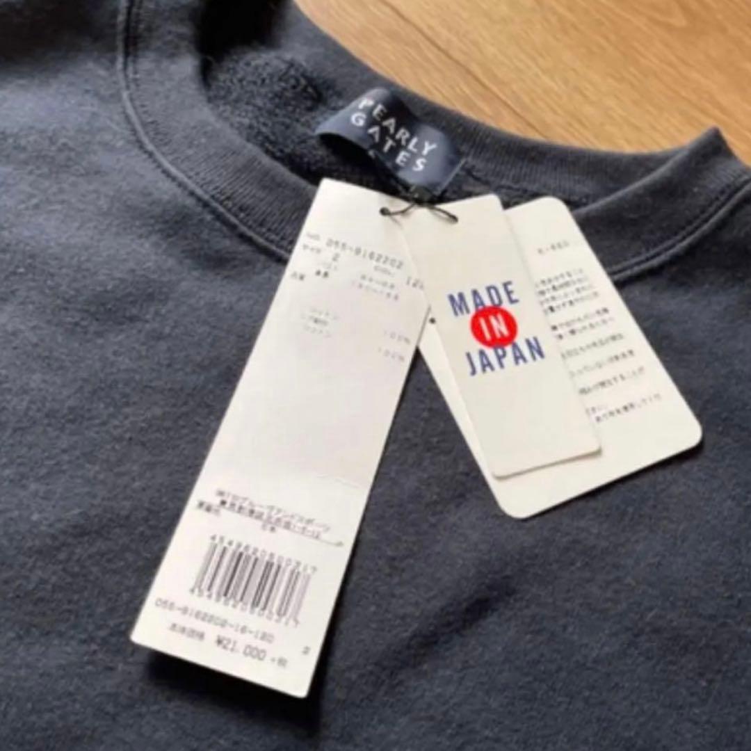 パーリーゲイツ 【30周年記念限定モデル】　レディス吊風裏毛トレーナー 新品