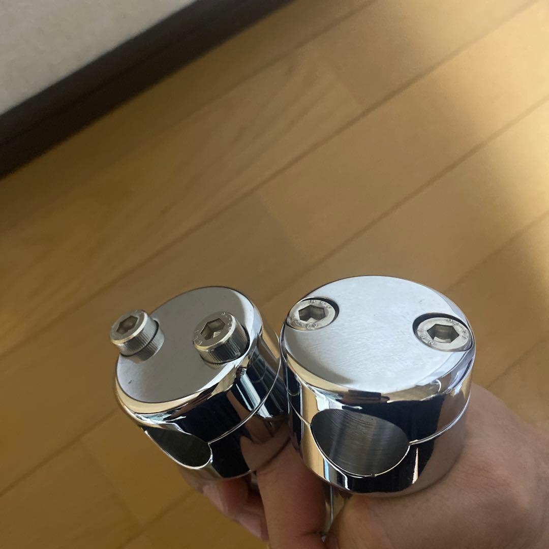 貴重22.2丸型ハンドルポスト