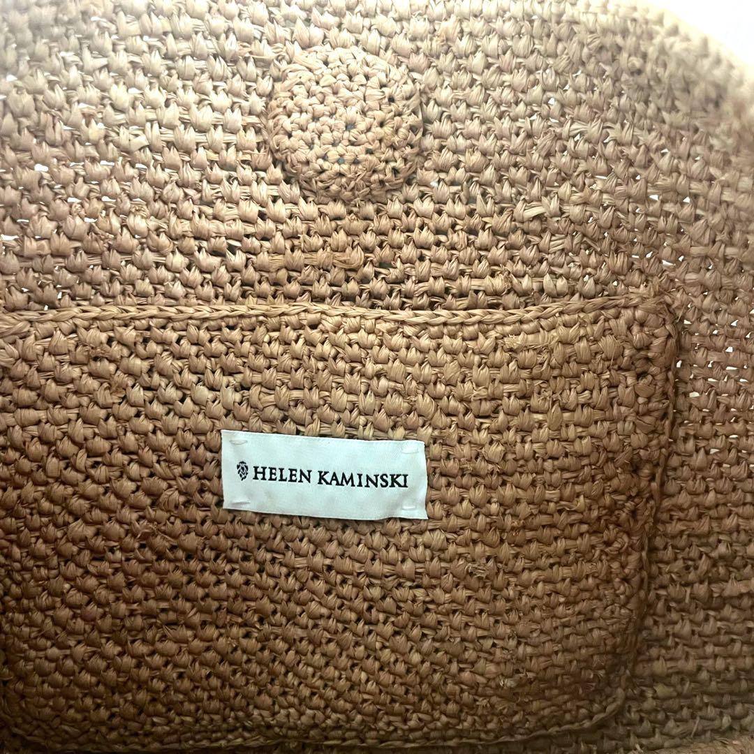 【美品】現行品☆ヘレンカミンスキー　ワンショルダー　Nougat/Nut かご