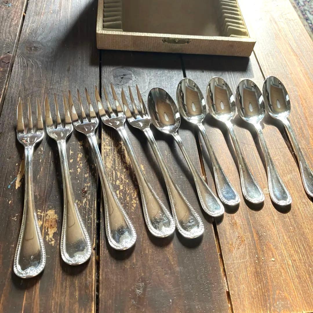 フランスアンティークChristofle クリストフルマルメゾン１０本セット美品