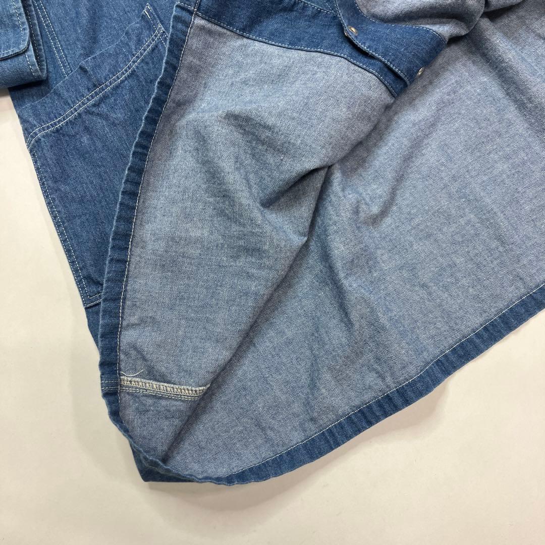 【美品】ピンクハウス ワッペン使い ソフトデニムワンピース/2021年