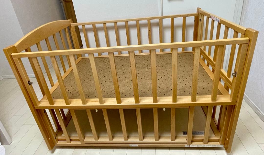 ベビーベッド ツーオープンベッド レギュラーサイズ ヤマサキ b-side