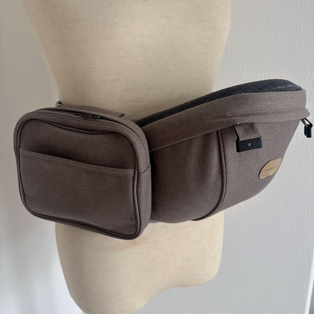 【BABY&Me ベビーアンドミー】抱っこ紐 BELK-S ペールブラウン